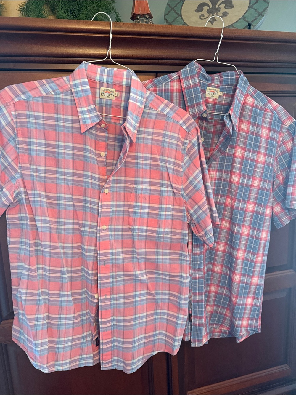 Faherty mens shirt sleeve shirts.